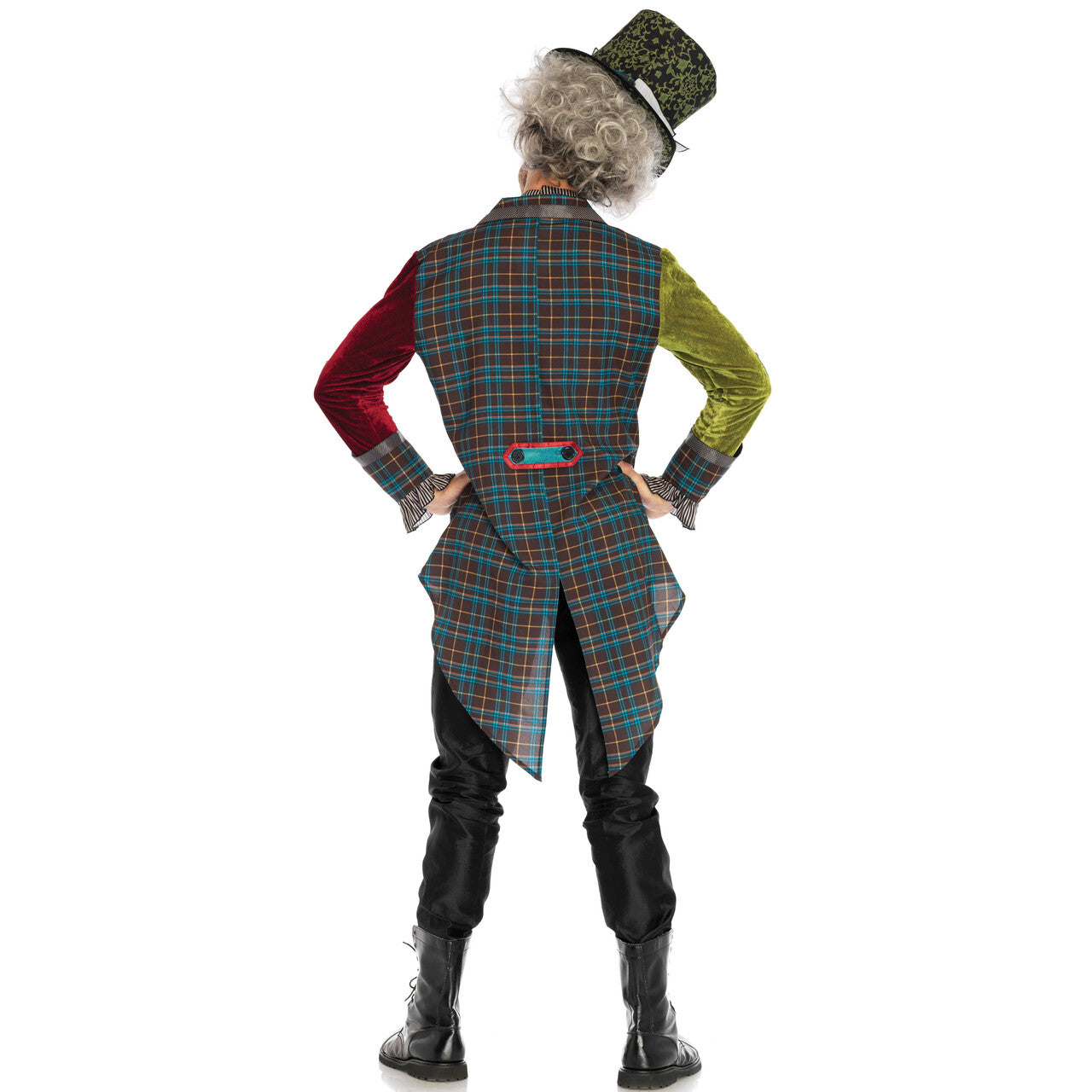 Op deze afbeelding zie je een Kostuums, van het merk Leg Avenue. Idioot Mad Hatter Man Kostuum