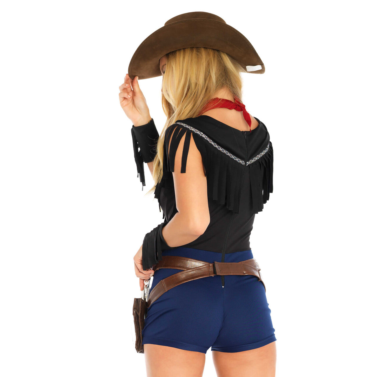 Op deze afbeelding zie je een Kostuums, van het merk Leg Avenue. Het Westen Is Wild Sheriff Vrouw Kostuum