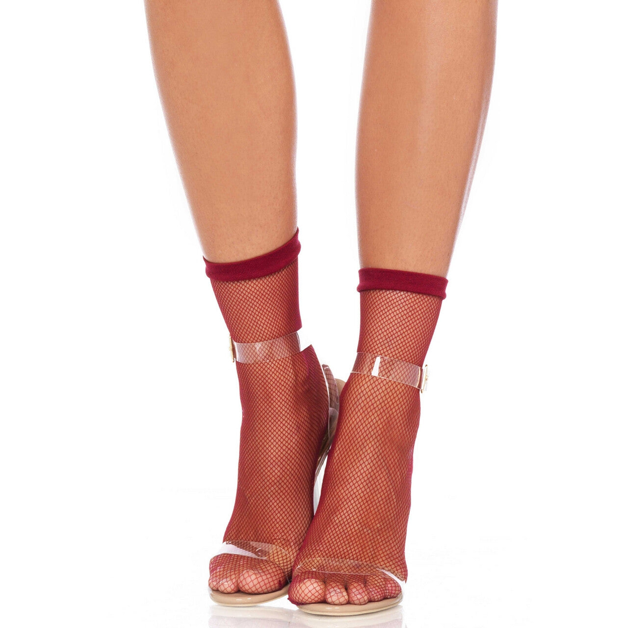 Op deze afbeelding zie je een Accessoires, van het merk Leg Avenue. Korte Visnet Sokken Lara