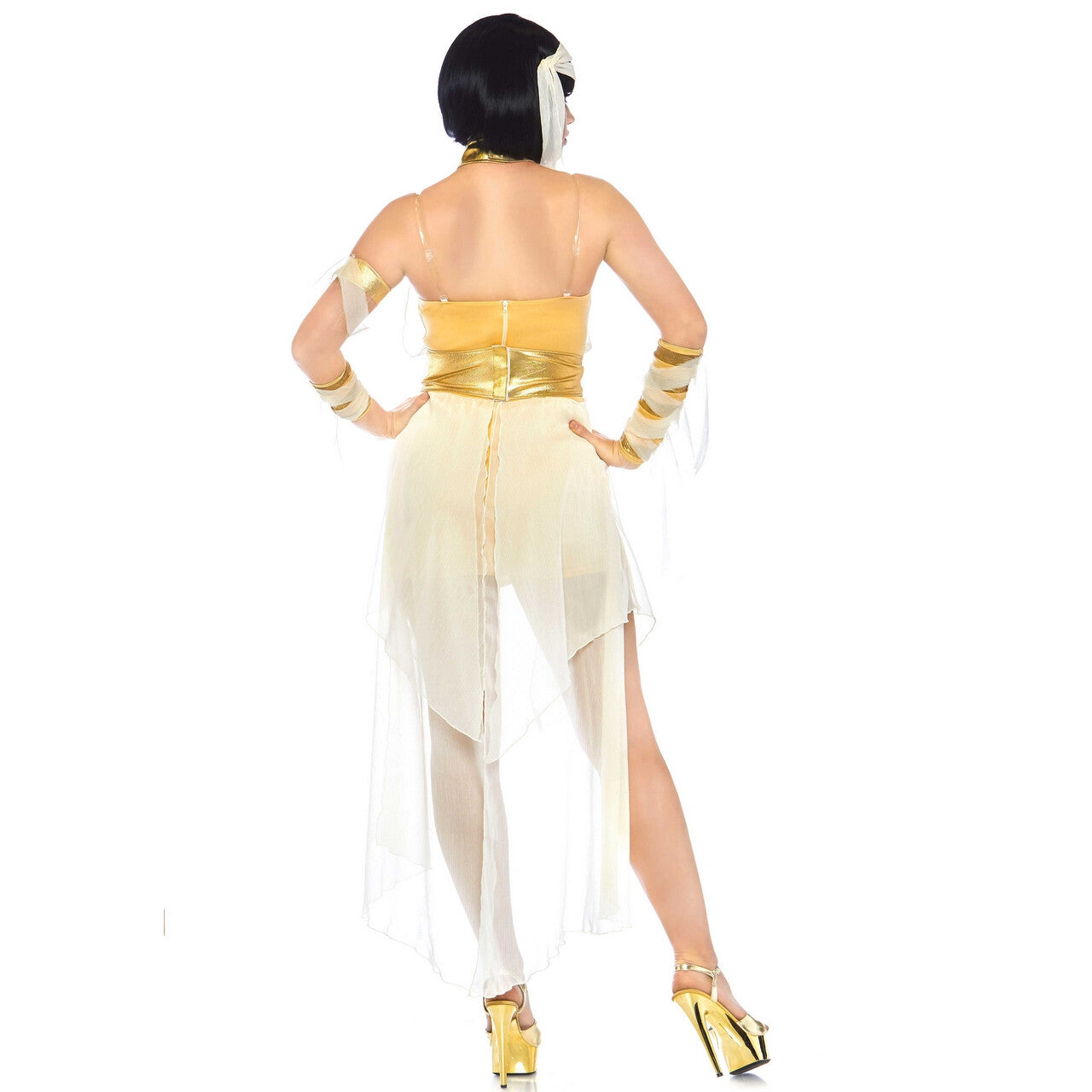 Op deze afbeelding zie je een Kostuums, van het merk Leg Avenue. Klassieke Cleopatra Farao Egypte Vrouw Kostuum