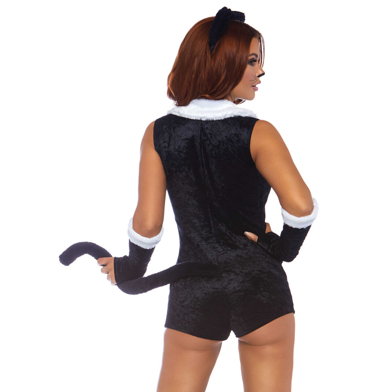 Op deze afbeelding zie je een Kostuums, van het merk Leg Avenue. Frisky Kitty Dartele Kat Vrouw Kostuum