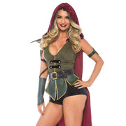 Op deze afbeelding zie je een Kostuums, van het merk Leg Avenue. Wild Woud Pakje Robin Goed Vrouw