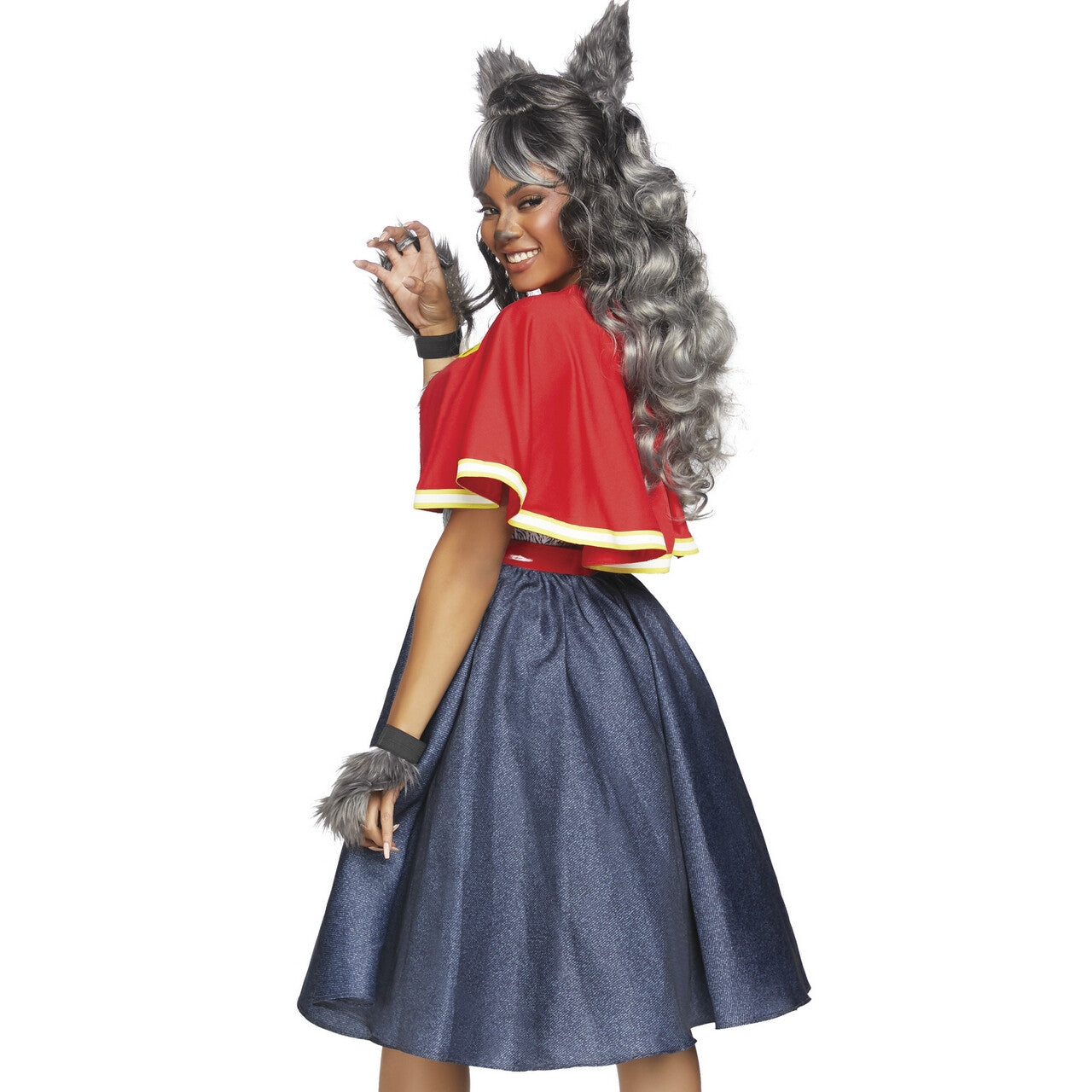 Op deze afbeelding zie je een Kostuums, van het merk Leg Avenue. Charmante Teen Wolf Halloween Weerwolf Vrouw Kostuum