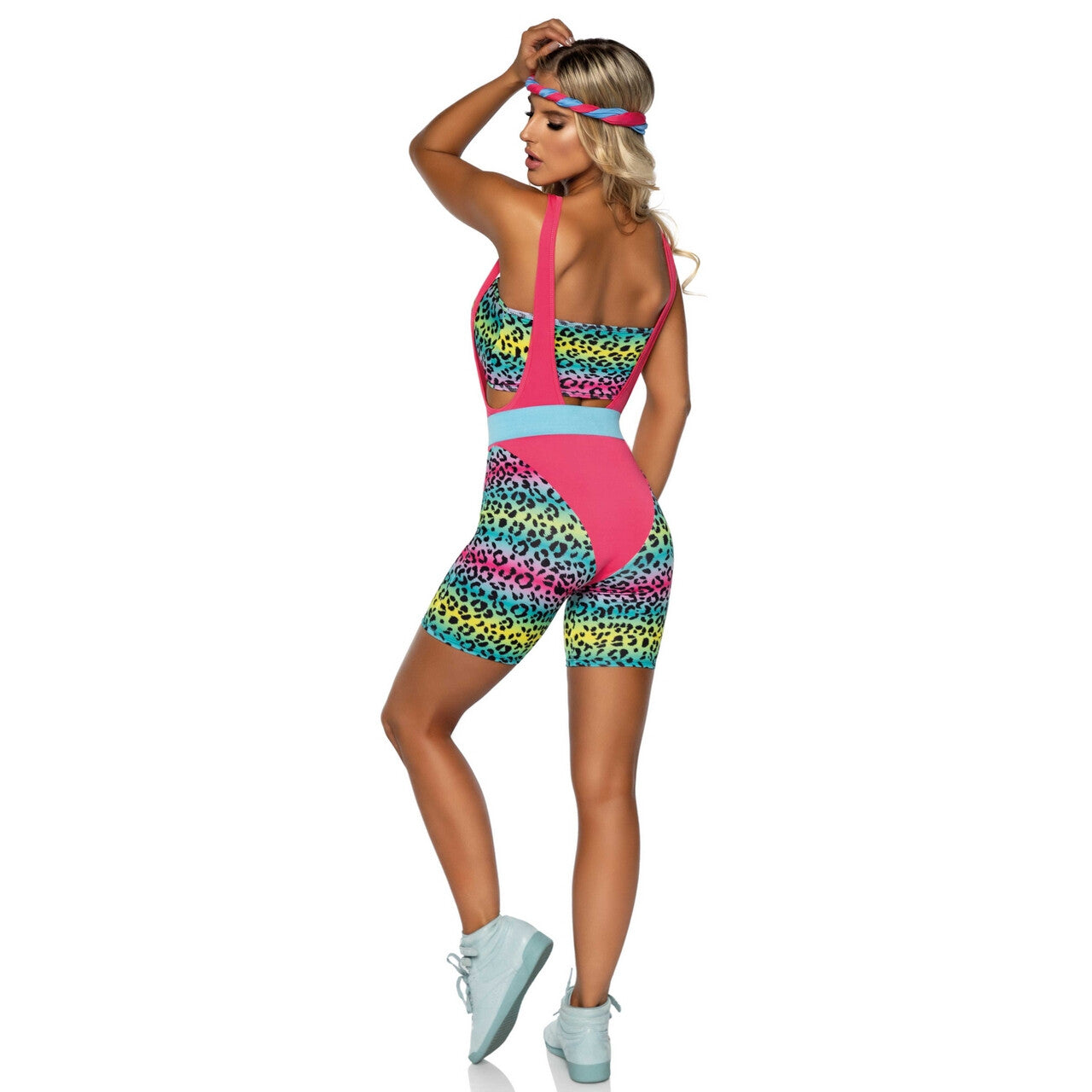Op deze afbeelding zie je een Kostuums, van het merk Leg Avenue. Fitgirl Van De Jaren 80 Vrouw Kostuum