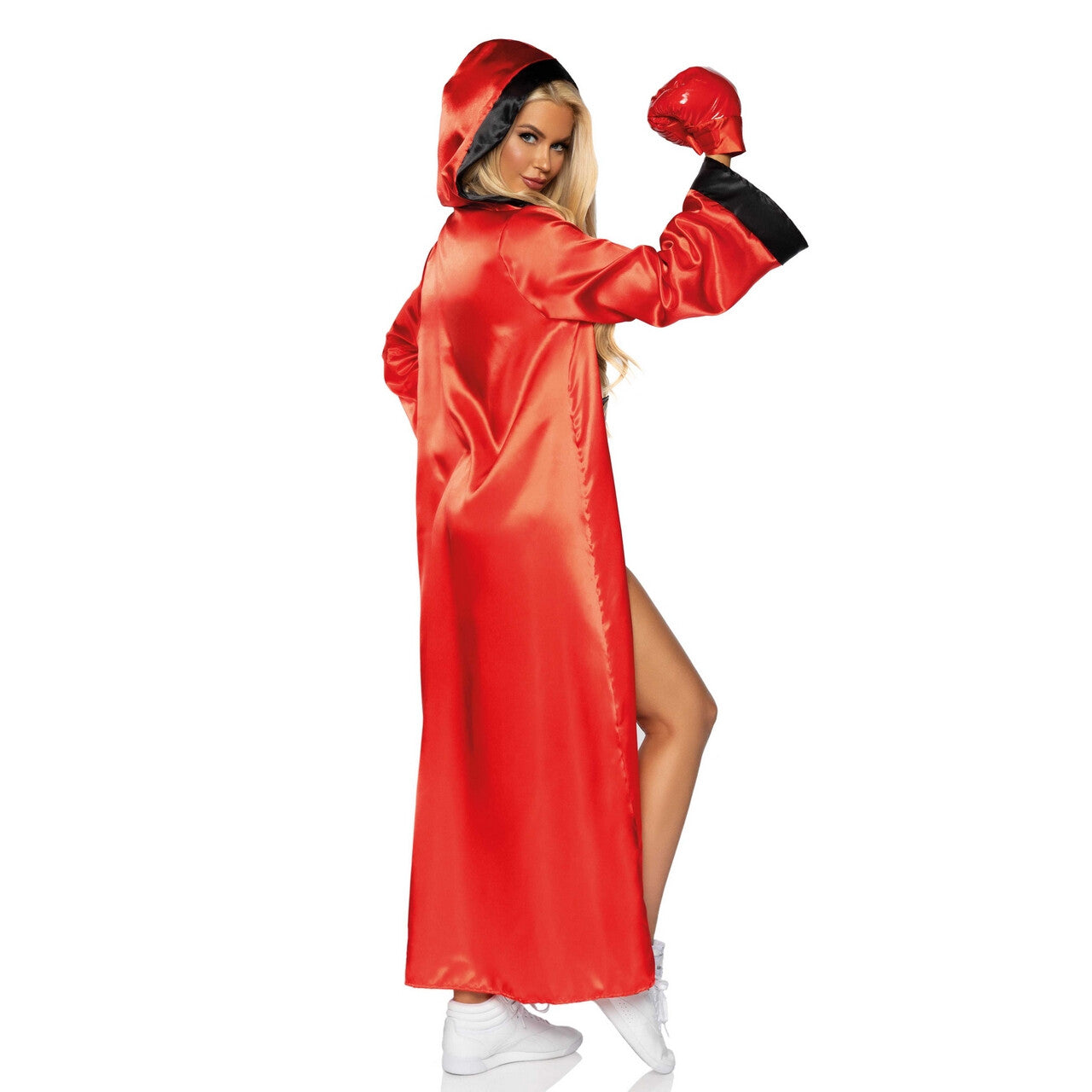 Op deze afbeelding zie je een Kostuums, van het merk Leg Avenue. Miss Dynamite Boks Knock Out Kampioene Vrouw Kostuum