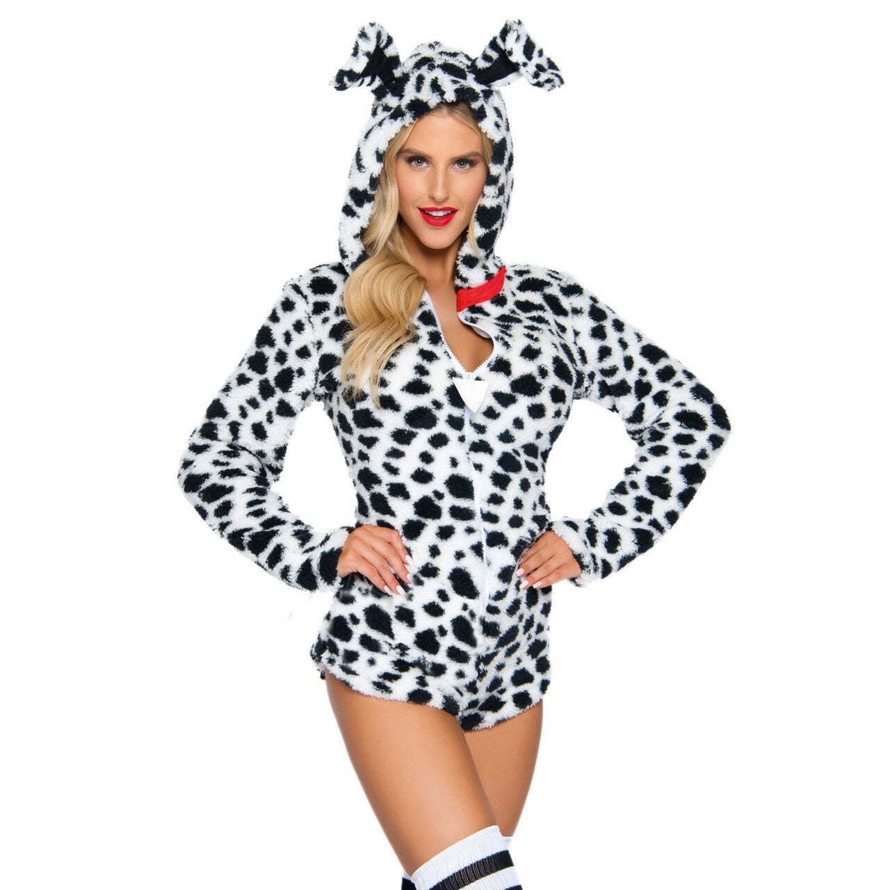 Op deze afbeelding zie je een Kostuums, van het merk Leg Avenue. Braaf In Het Mandje Dalmatier Vrouw Kostuum
