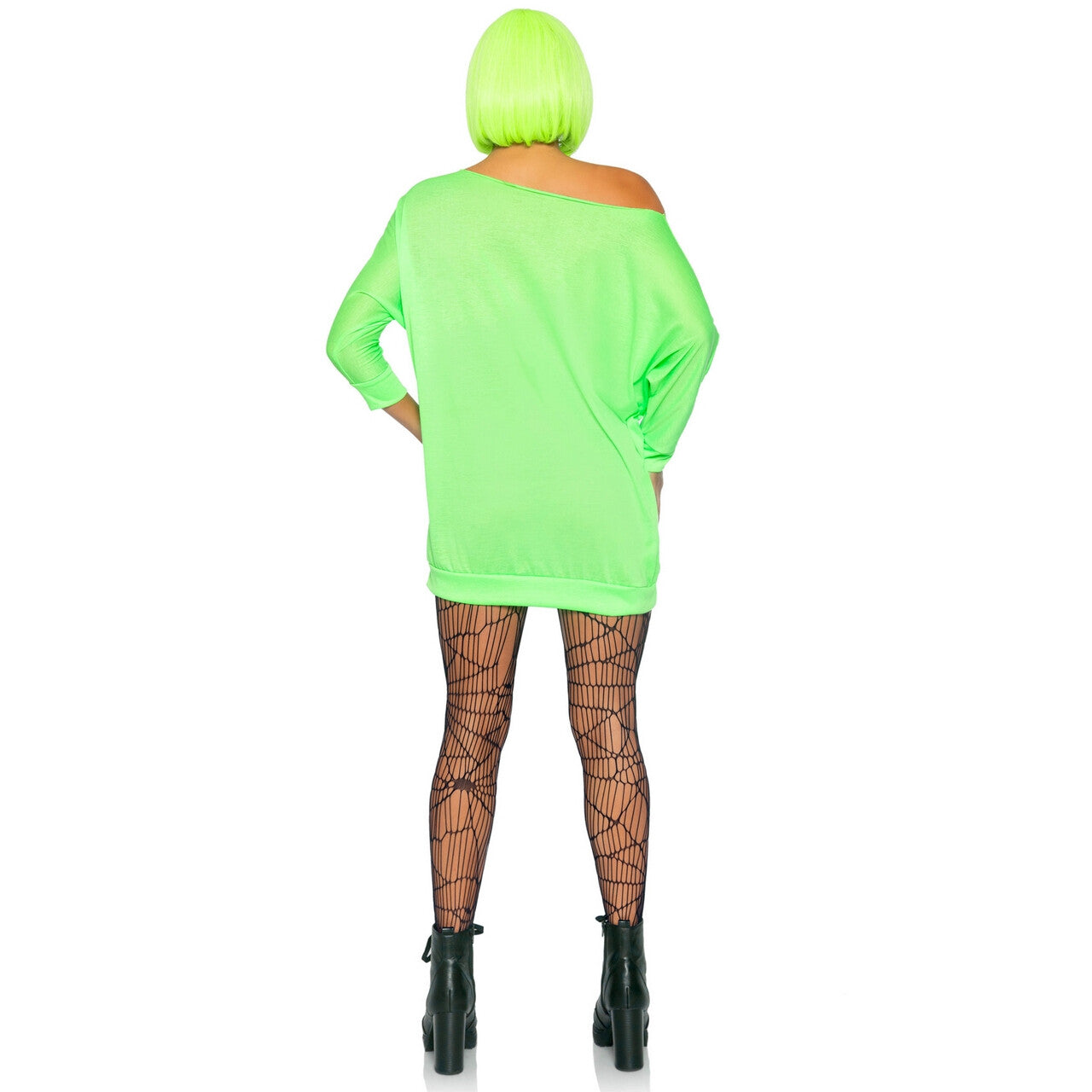Op deze afbeelding zie je een Kostuums, van het merk Leg Avenue. Monsterachtig Groene Spook Vrouw Kostuum
