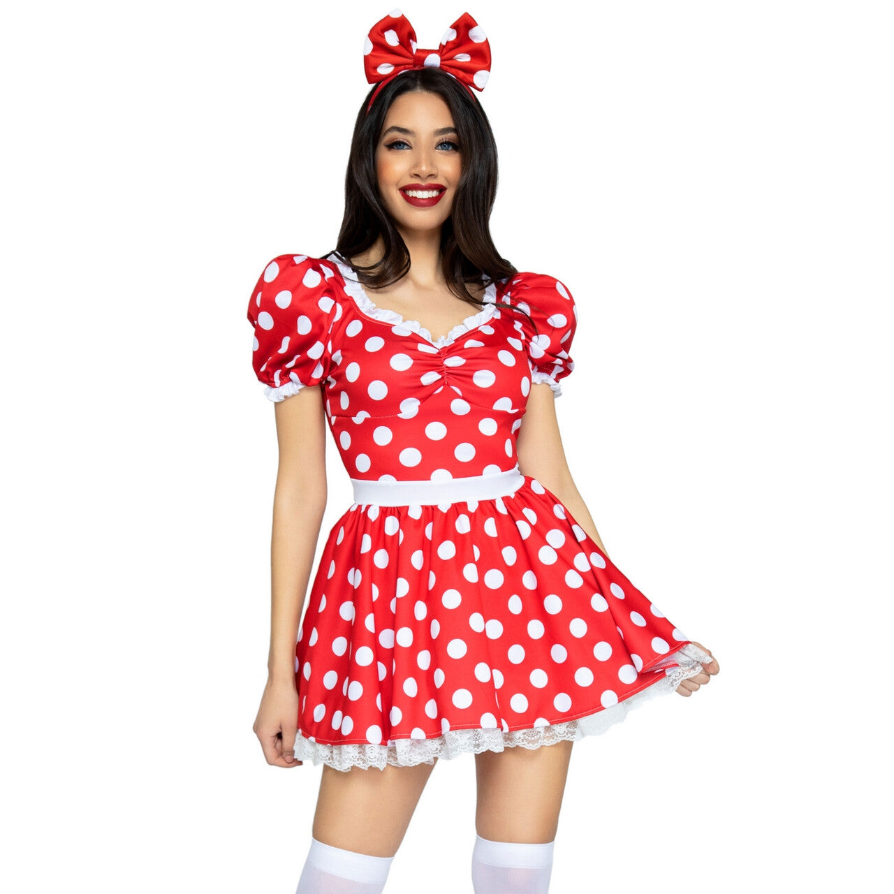 Op deze afbeelding zie je een Kostuums, van het merk Leg Avenue. Missy Minnie Muis Vrouw Kostuum
