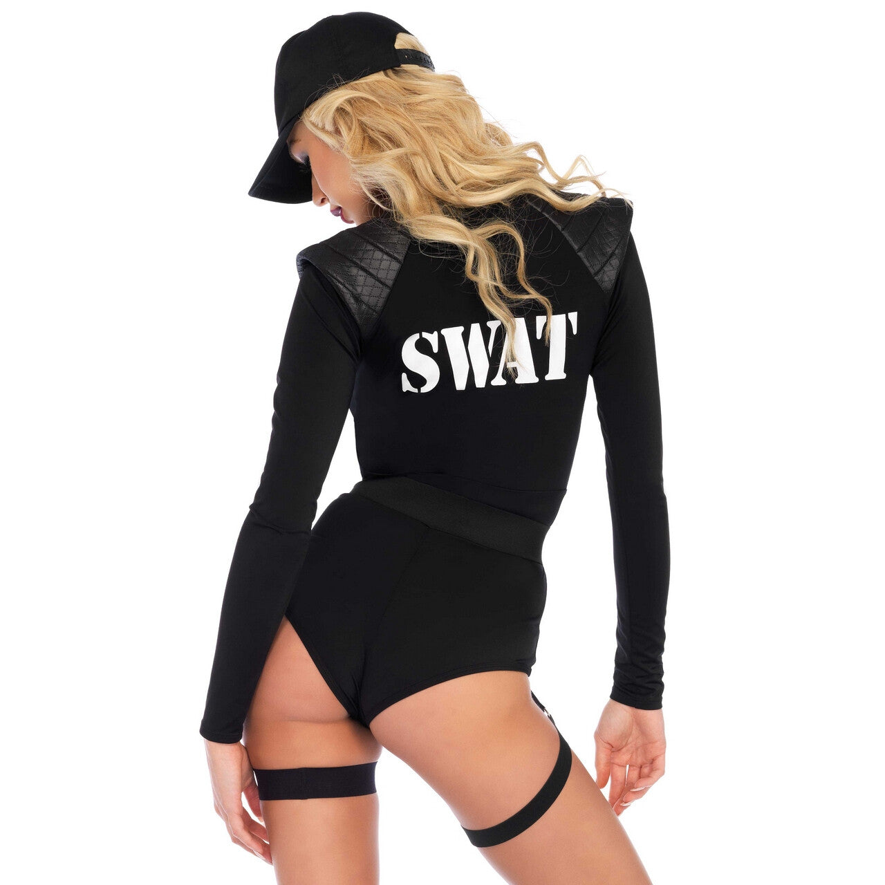 Op deze afbeelding zie je een Kostuums, van het merk Leg Avenue. Special Swat Team Babe Vrouw Kostuum
