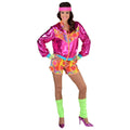 Jaren 80 Roll And Skate In De Disco Freak Vrouw Kostuum