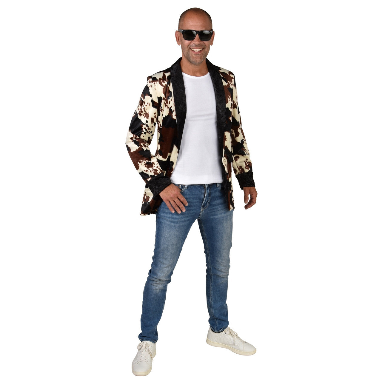 Op deze afbeelding zie je een Kostuums, van het merk Magic By Freddy's. Stoere Cowboy Range Jas Billy Cow Man