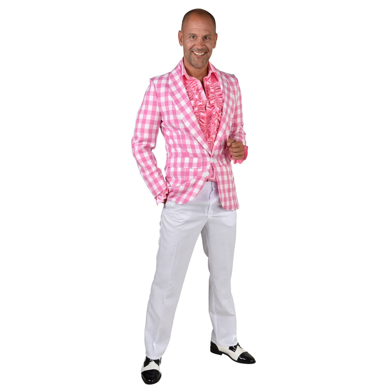 Op deze afbeelding zie je een Kostuums, van het merk Magic By Freddy's. Kenny Lookgood Doll Jas Man