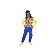 Op deze afbeelding zie je een Kostuums, van het merk Magic By Freddy's. Super 80s Cool Dance Dude Man Kostuum