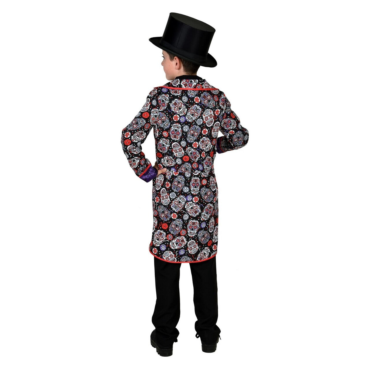 Op deze afbeelding zie je een Kostuums, van het merk Magic By Freddy's. Muerto Mike Jongen Kostuum