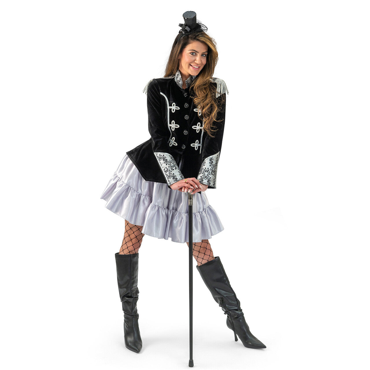 Op deze afbeelding zie je een Kostuums, van het merk Magic By Freddy's. Barok Jas Jessica Vrouw Kostuum