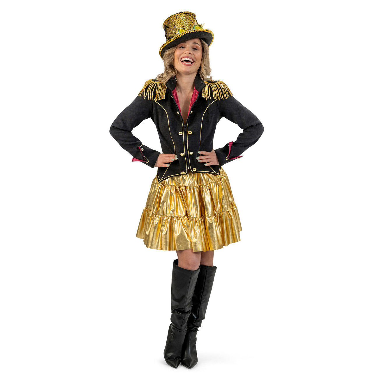 Op deze afbeelding zie je een Kostuums, van het merk Magic By Freddy's. Dompteur Jas Olivia Vrouw