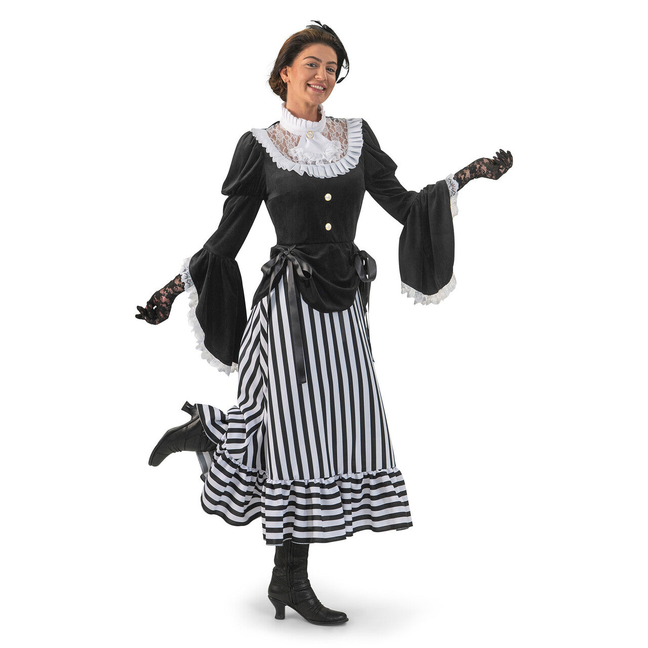 Op deze afbeelding zie je een Kostuums, van het merk Magic By Freddy's. Victoriaanse Dame Sweet Marie Vrouw Kostuum