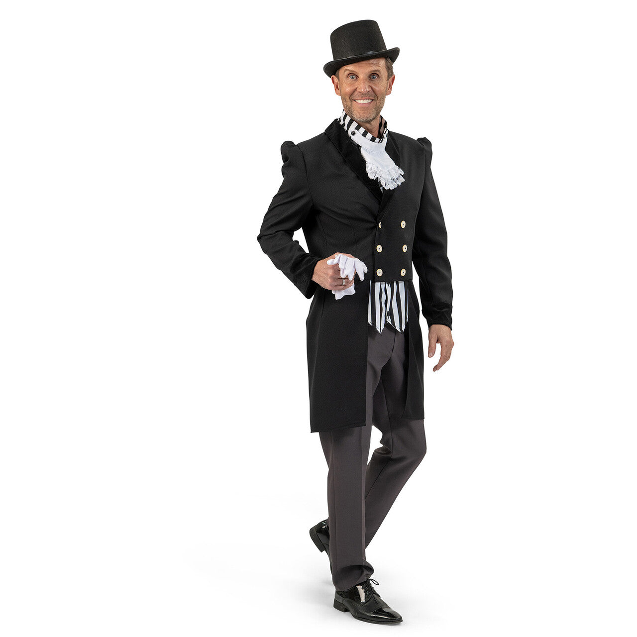 Op deze afbeelding zie je een Kostuums, van het merk Magic By Freddy's. Victoriaanse Man Victor Kostuum