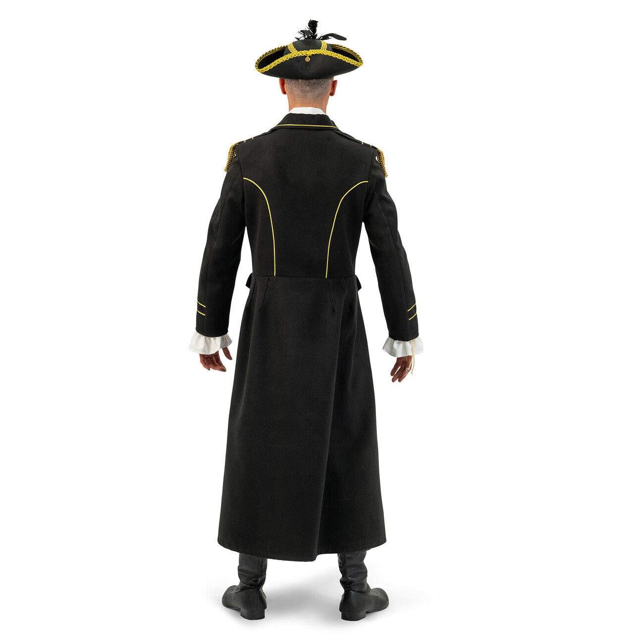 Op deze afbeelding zie je een Kostuums, van het merk Magic By Freddy's. Luxe Lange Jas Piraten Kapitein Vaarwel Man