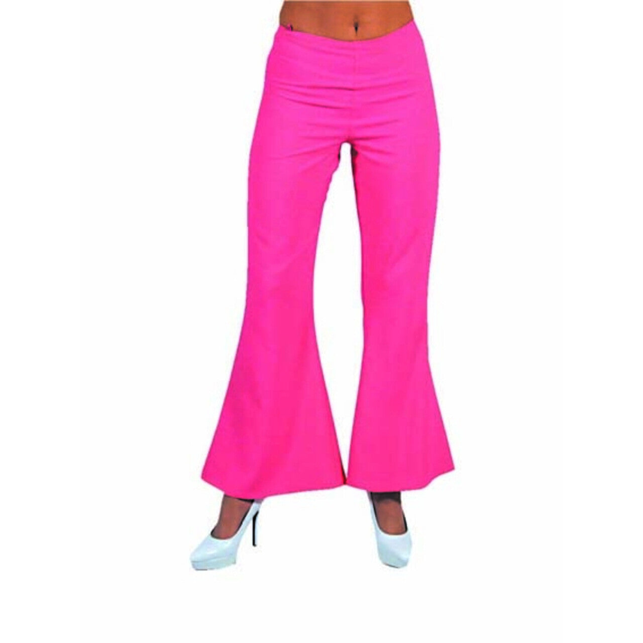 Op deze afbeelding zie je een Kostuums, van het merk Magic By Freddy's. Wijde Pijpen Broek Diana Soul Roze Vrouw