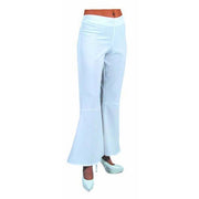 Op deze afbeelding zie je een Kostuums, van het merk Magic By Freddy's. Wijde Pijpen Broek Diana Soul Wit Vrouw