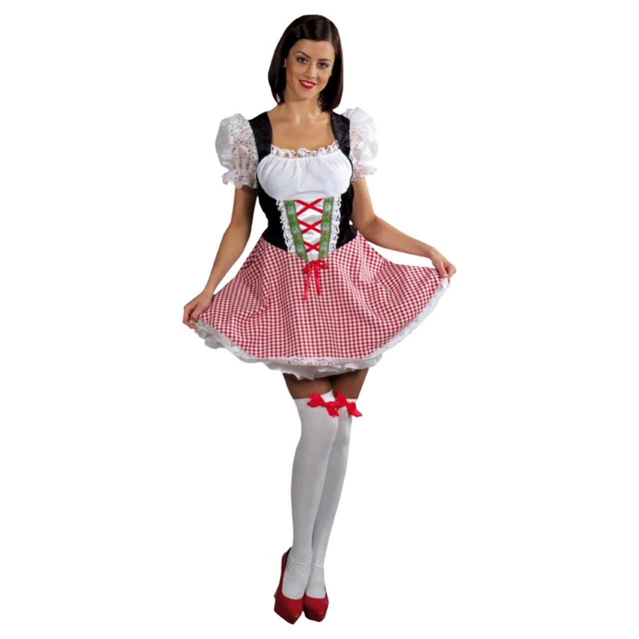 Op deze afbeelding zie je een Kostuums, van het merk Magic By Freddy's. Hoogste Alp Dirndl Bierfeest Vrouw Kostuum