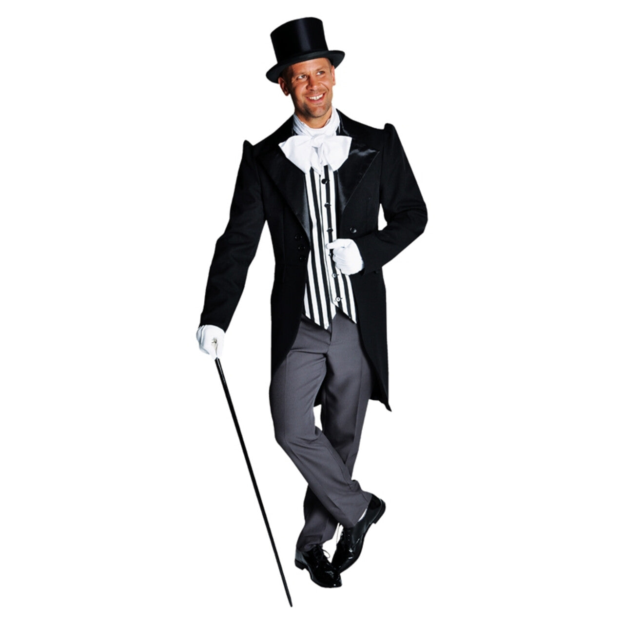 Op deze afbeelding zie je een Kostuums, van het merk Magic By Freddy's. My Lord Charles Dickens Engeland Man Kostuum