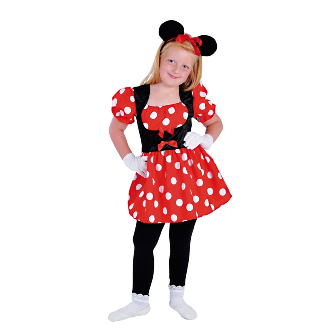 Op deze afbeelding zie je een Kostuums, van het merk Magic By Freddy's. Klein Ondeugend Tekenfilm Muisje Minnie Meisje Kostuum