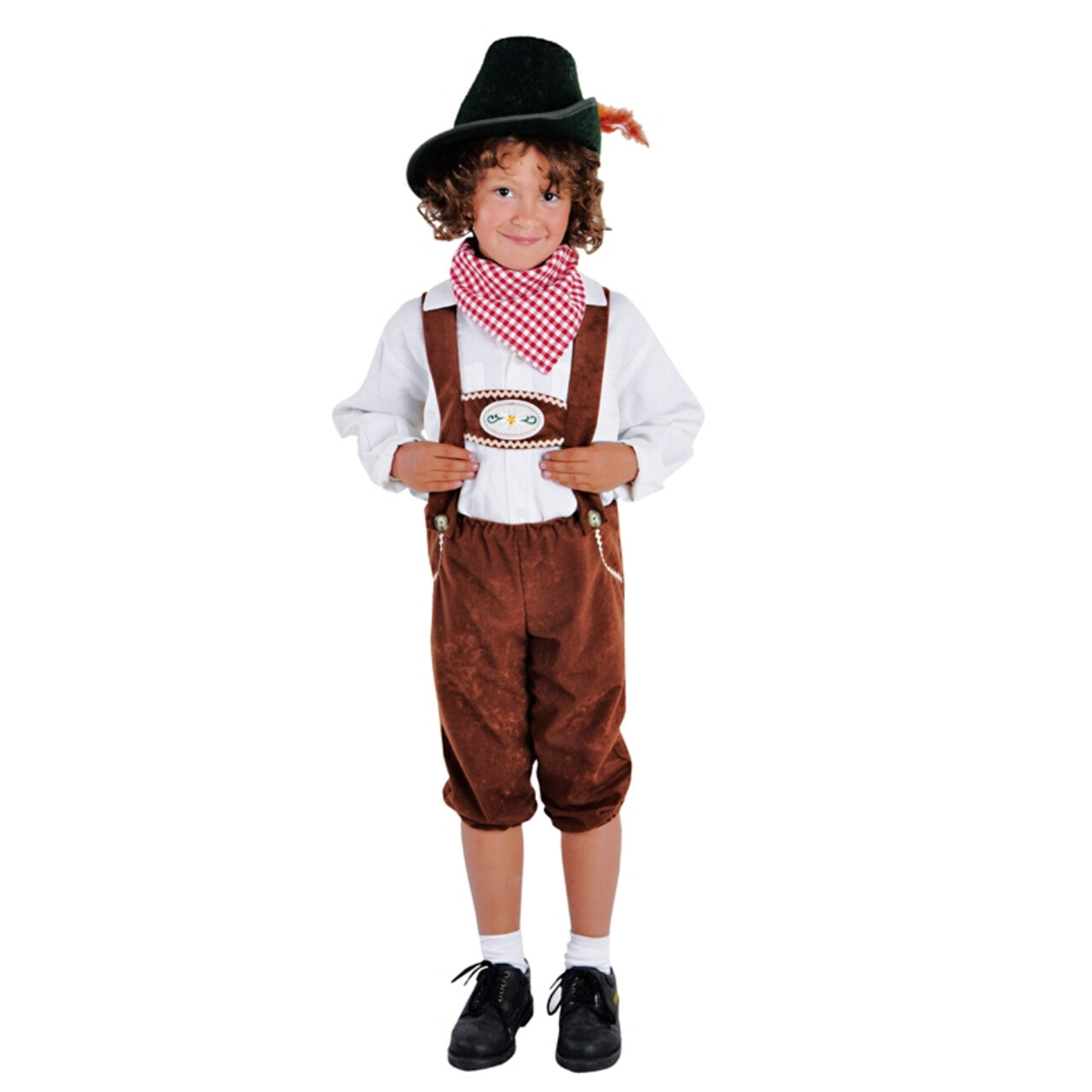 Op deze afbeelding zie je een Kostuums, van het merk Magic By Freddy's. Lederhosen Nul Procent Bier Jongen