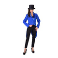 Cabaret Slipjas Circus Artiest Blauw Vrouw