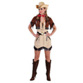 Texas Cowgirl Rodeo Kampioen Vrouw Kostuum
