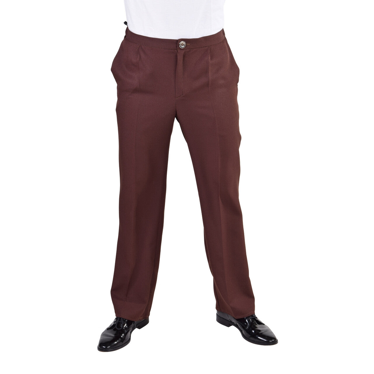 Op deze afbeelding zie je een Kostuums, van het merk Magic By Freddy's. Universele Bruine Pantalon Theater Man