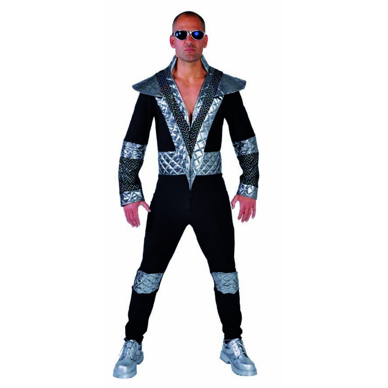 Op deze afbeelding zie je een Kostuums, van het merk Magic By Freddy's. Glamrock Space Traveller Man Kostuum
