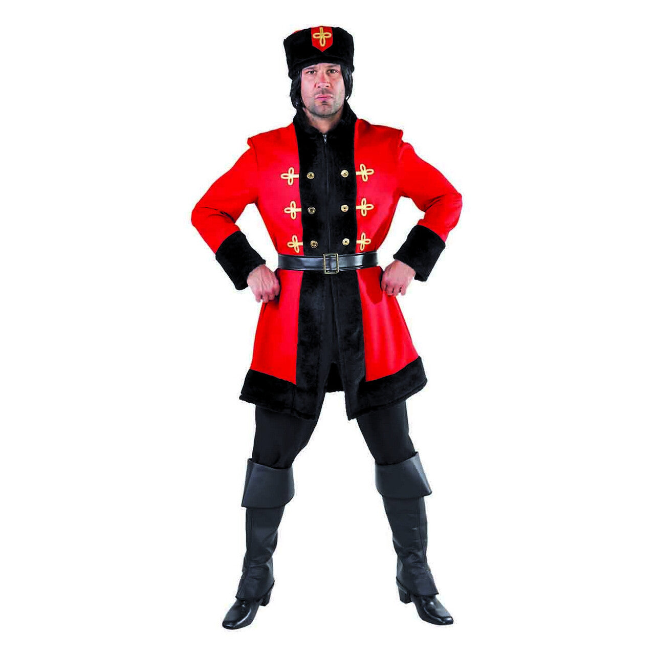 Op deze afbeelding zie je een Kostuums, van het merk Magic By Freddy's. Steppe Rijder Kozak Rusland Man Kostuum