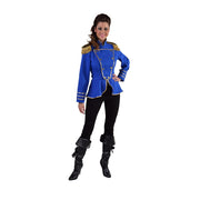 Op deze afbeelding zie je een Kostuums, van het merk Magic By Freddy's. Cavalerie Uniform Jas Blauw Vrouw