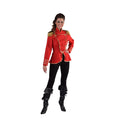 Cavalerie Uniform Jas Rood Vrouw