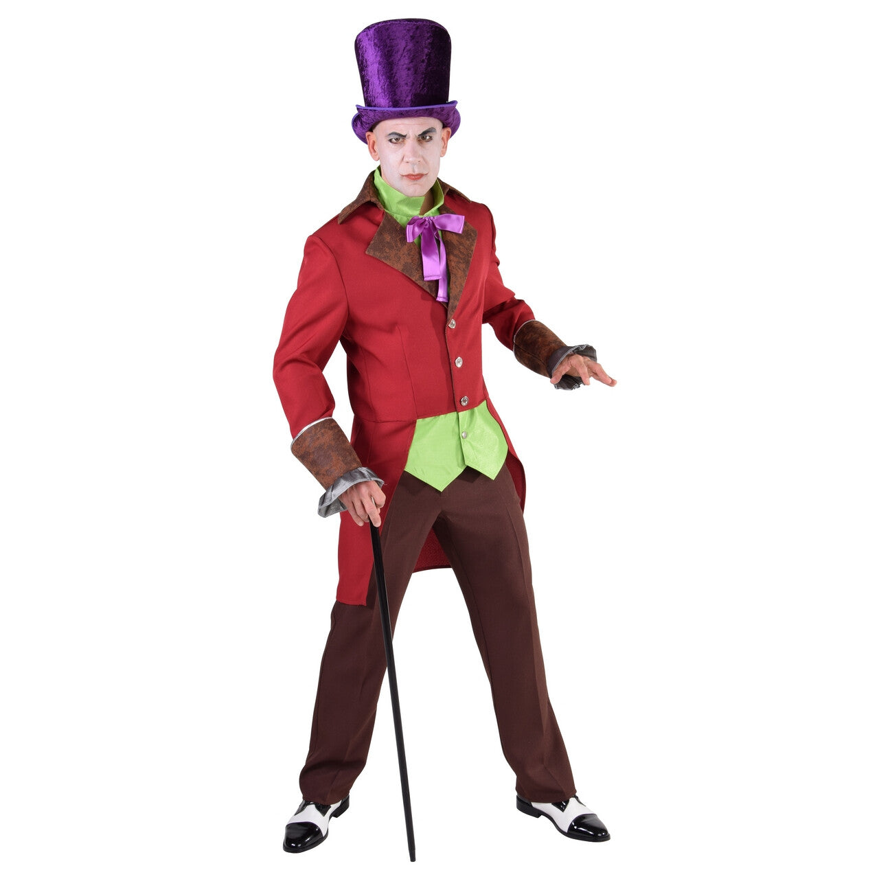 Op deze afbeelding zie je een Kostuums, van het merk Magic By Freddy's. Bont Burlesque Steampunk Man Kostuum