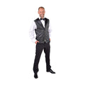 Zwart Show Vest Pailletten Man