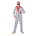 Rijst Met Krenten Hond Dalmatier Man Kostuum