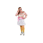 Op deze afbeelding zie je een Kostuums, van het merk Magic By Freddy's. Snoep Hartjes Sweet Heart Blouse Meisje