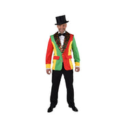 Op deze afbeelding zie je een Kostuums, van het merk Magic By Freddy's. Dwaas Colbert Limburg Met Glinsterende Sterren Man