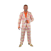 Op deze afbeelding zie je een Kostuums, van het merk Magic By Freddy's. Snoep Hartjes Sweet Heart Man Kostuum