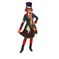 Te Gek Druk Gekke Hoedenmaker Mad Hatter Vrouw Kostuum
