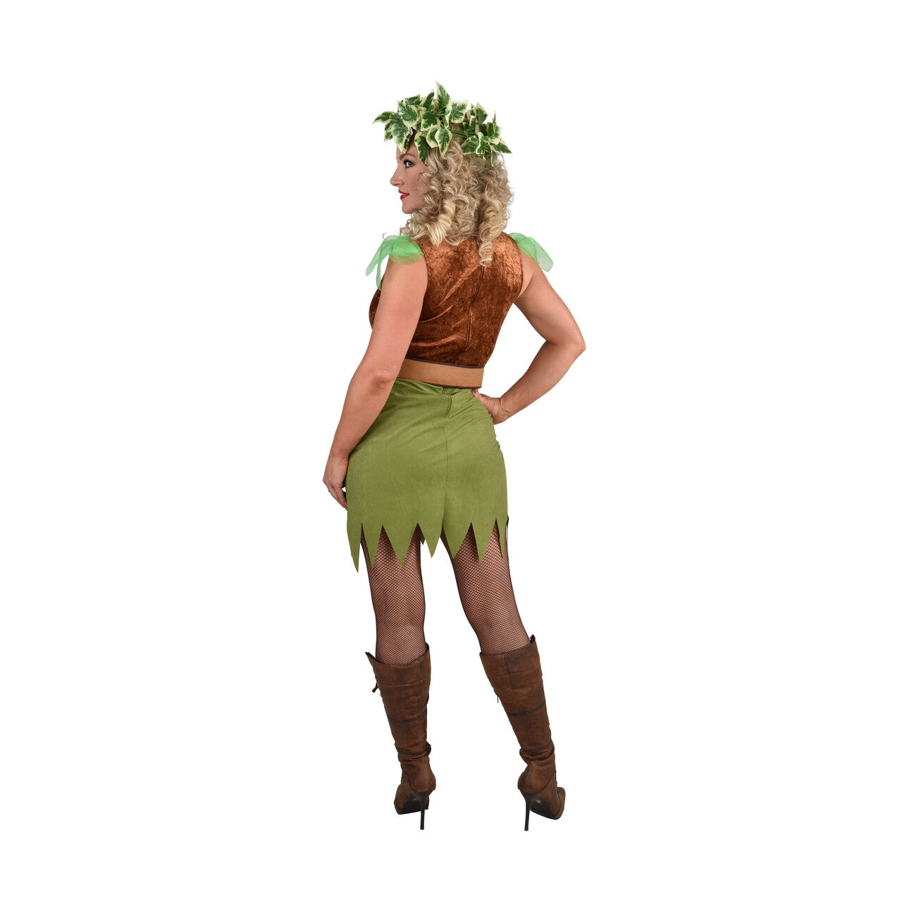 Op deze afbeelding zie je een Kostuums, van het merk Magic By Freddy's. Belinda Bosfee Betoverde Woud Vrouw Kostuum