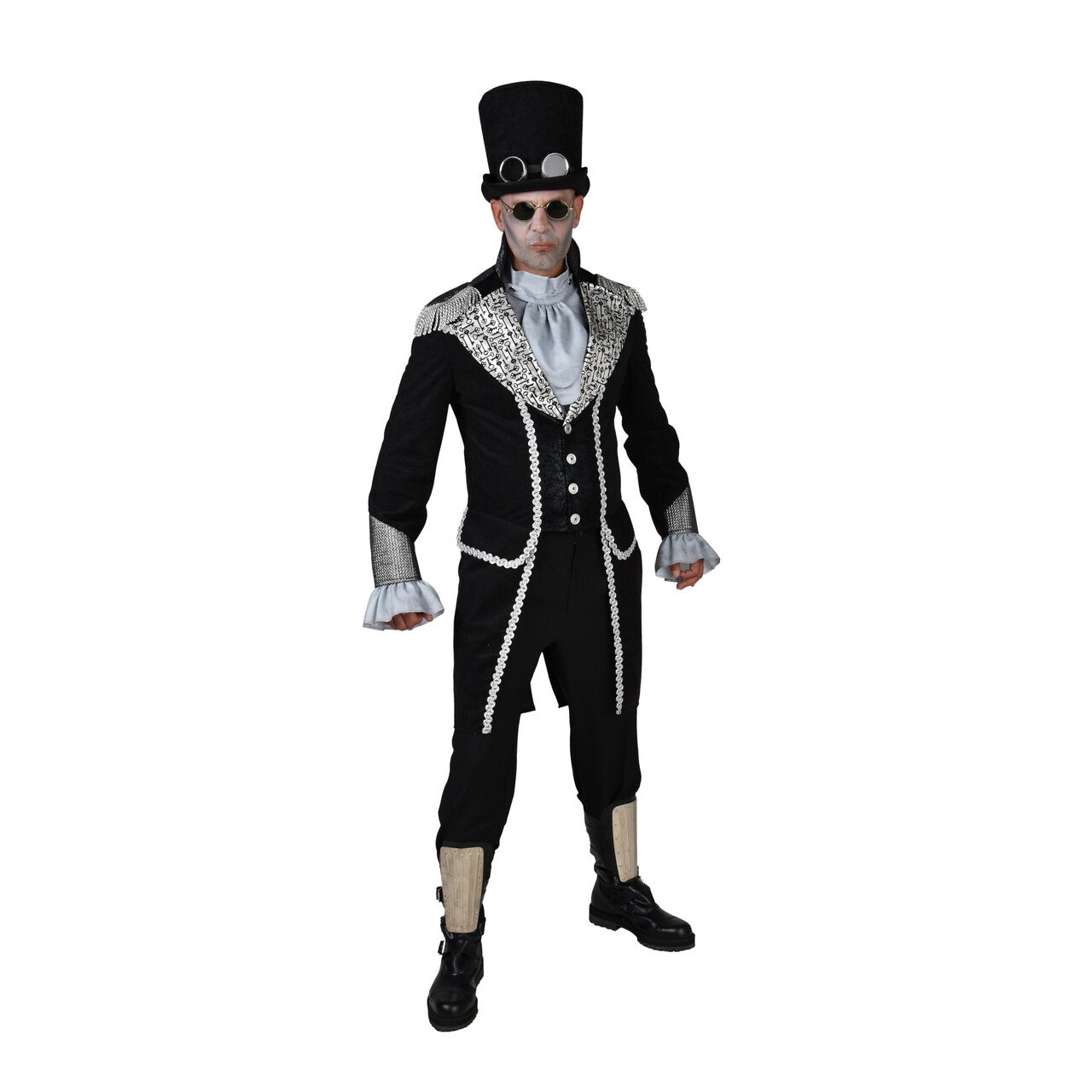 Op deze afbeelding zie je een Kostuums, van het merk Magic By Freddy's. Steeltown Steampunk Sleutels Jas Man
