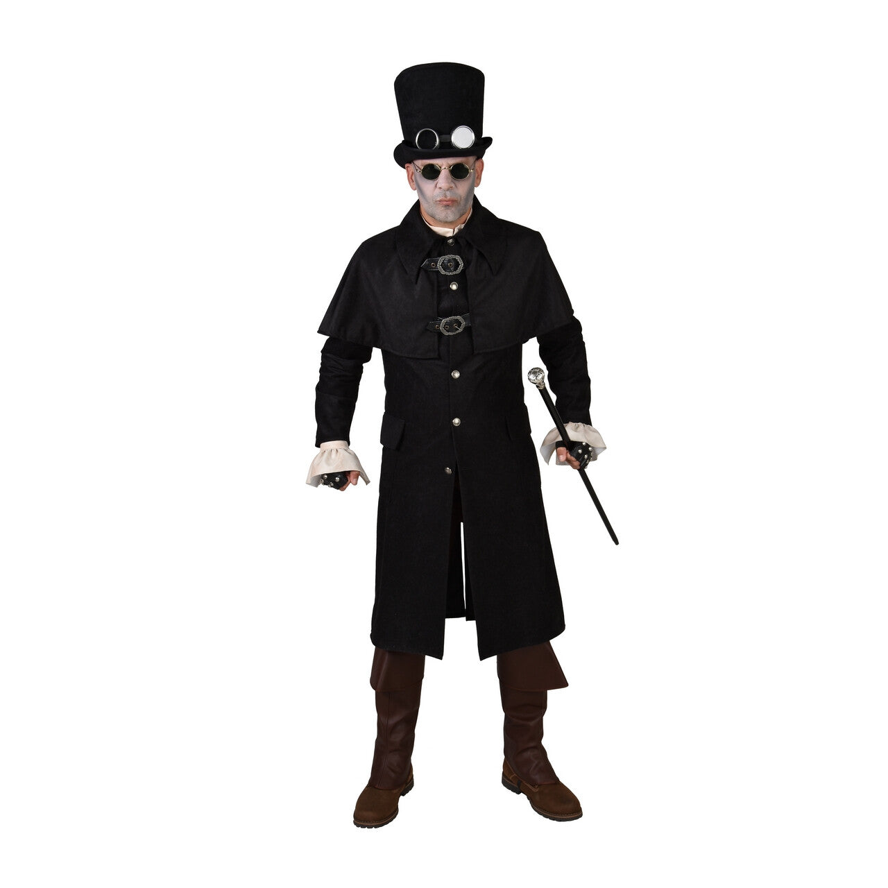 Op deze afbeelding zie je een Kostuums, van het merk Magic By Freddy's. Overjas Duistere Koetsier Des Doods Man