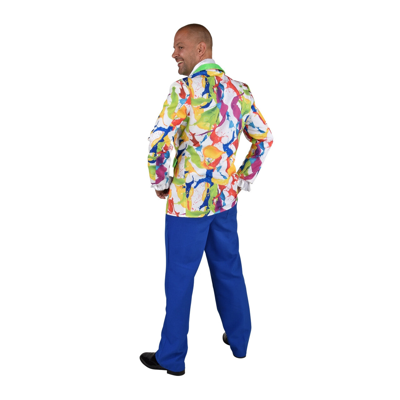 Op deze afbeelding zie je een Kostuums, van het merk Magic By Freddy's. Colbert Verfspatten Wilde Schilder Man