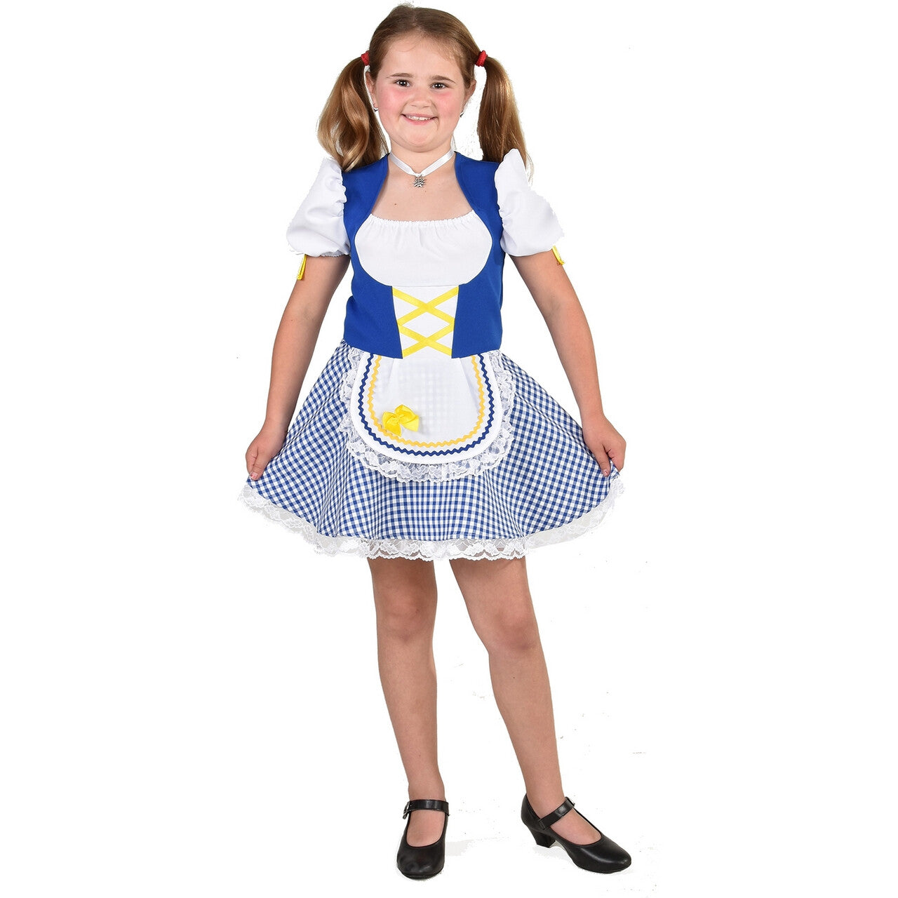 Op deze afbeelding zie je een Kostuums, van het merk Magic By Freddy's. Vriendelijke Beierse Lydia Meisje Kostuum