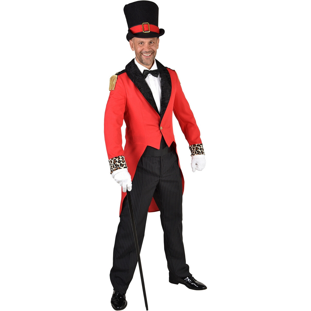 Op deze afbeelding zie je een Kostuums, van het merk Magic By Freddy's. Baas Van Het Reizende Lunapark Man