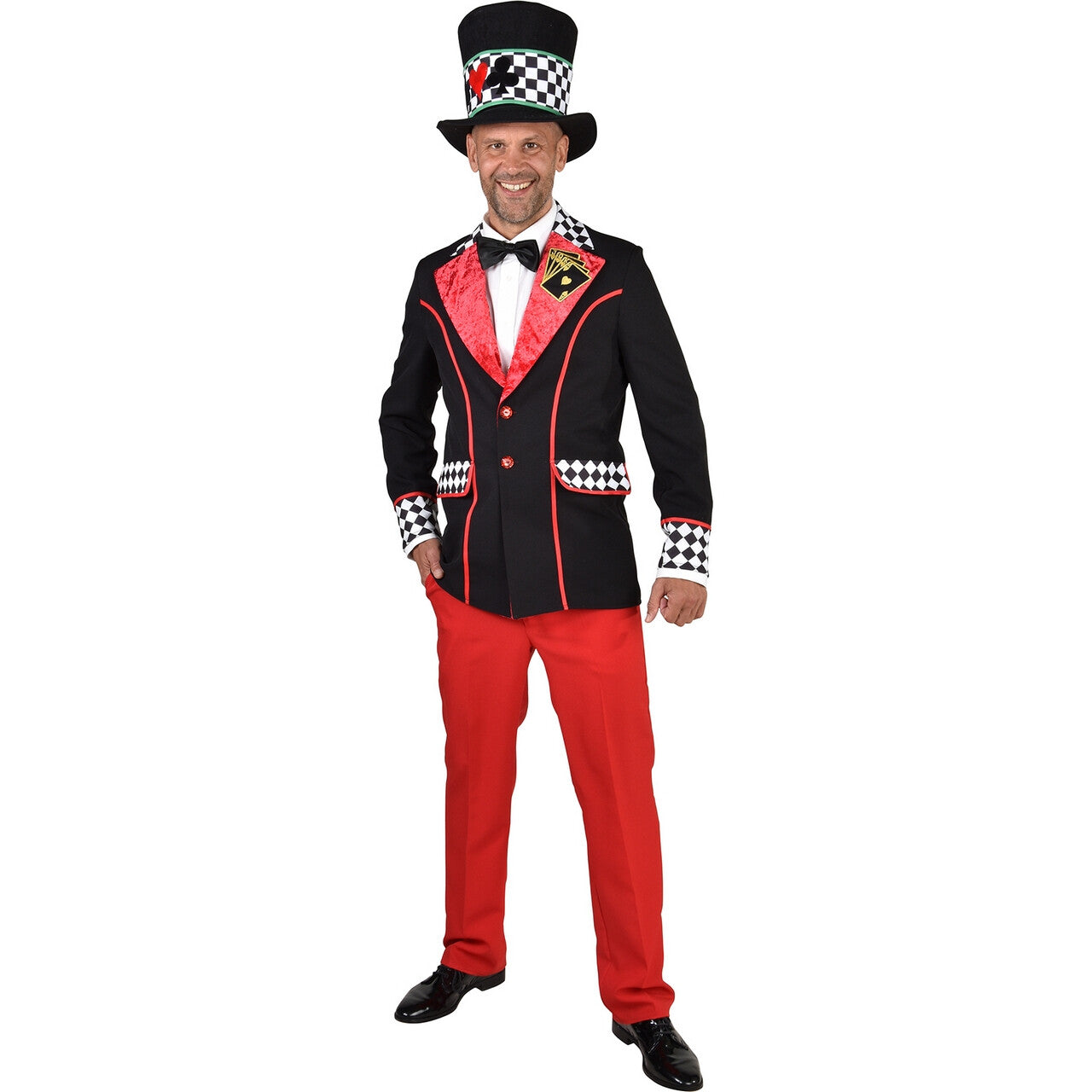 Op deze afbeelding zie je een Kostuums, van het merk Magic By Freddy's. Vingervlugge Kaarten Meester Colbert Man